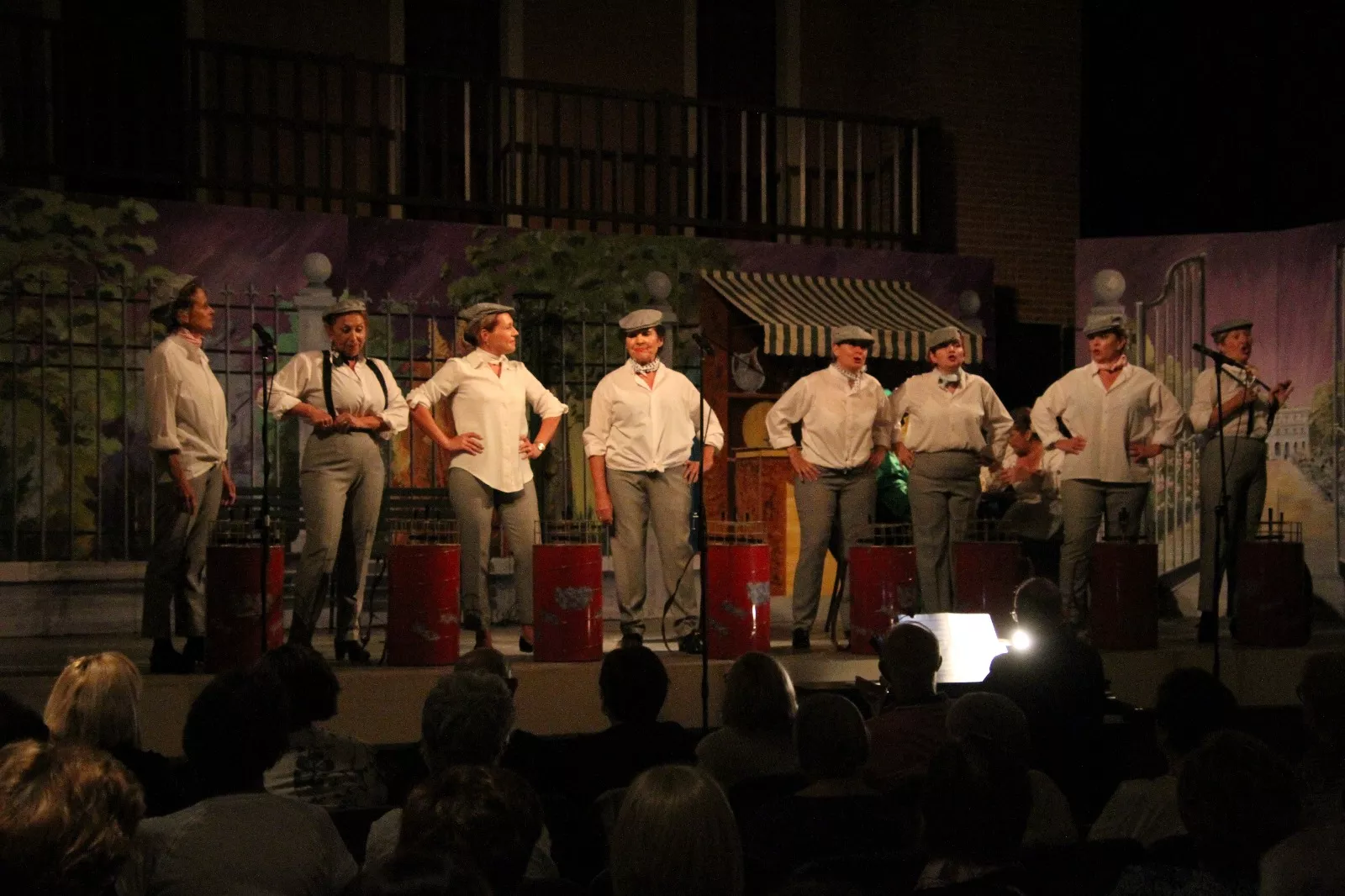 El Teatro Lírico de Zaragoza en el Corral de Comedias de Robres. Foto Carlos Neofato