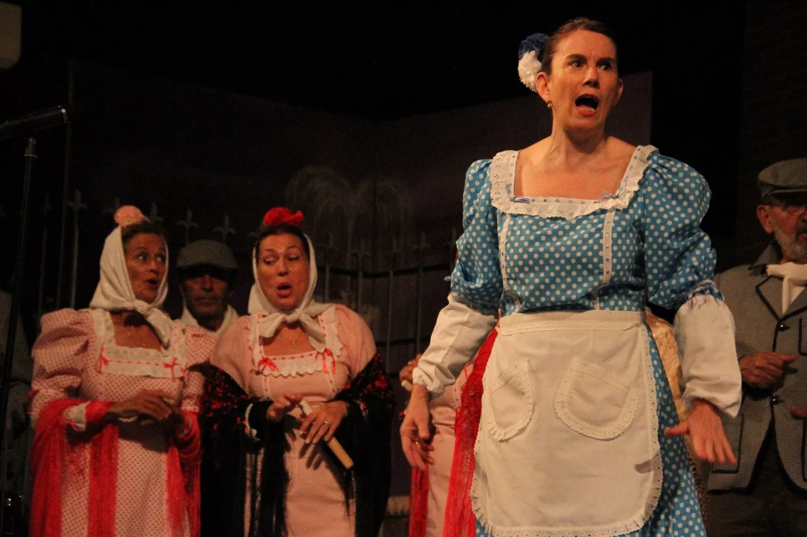 El Teatro Lírico de Zaragoza en el Corral de Comedias de Robres. Foto Carlos Neofato