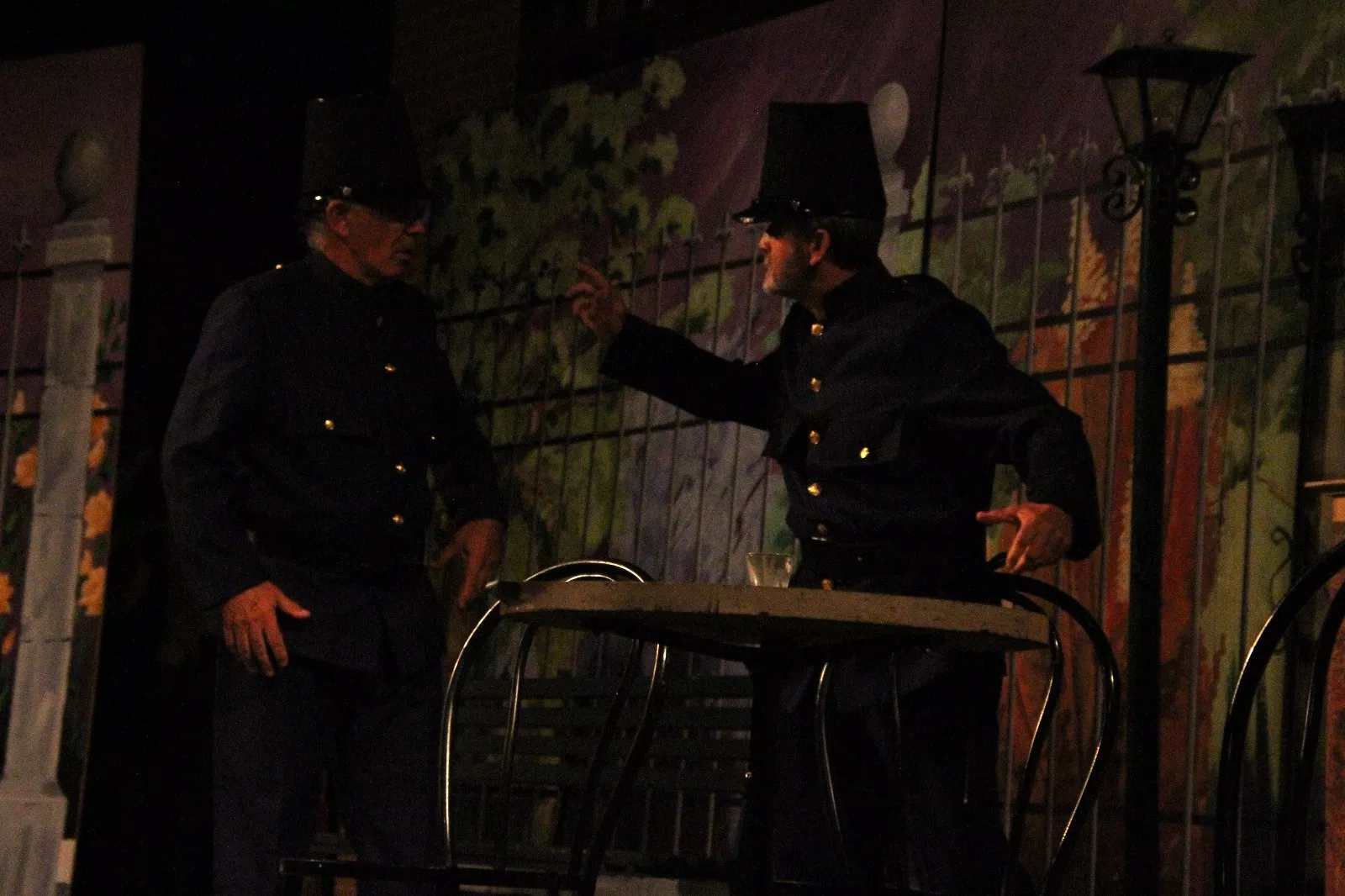El Teatro Lírico de Zaragoza en el Corral de Comedias de Robres. Foto Carlos Neofato