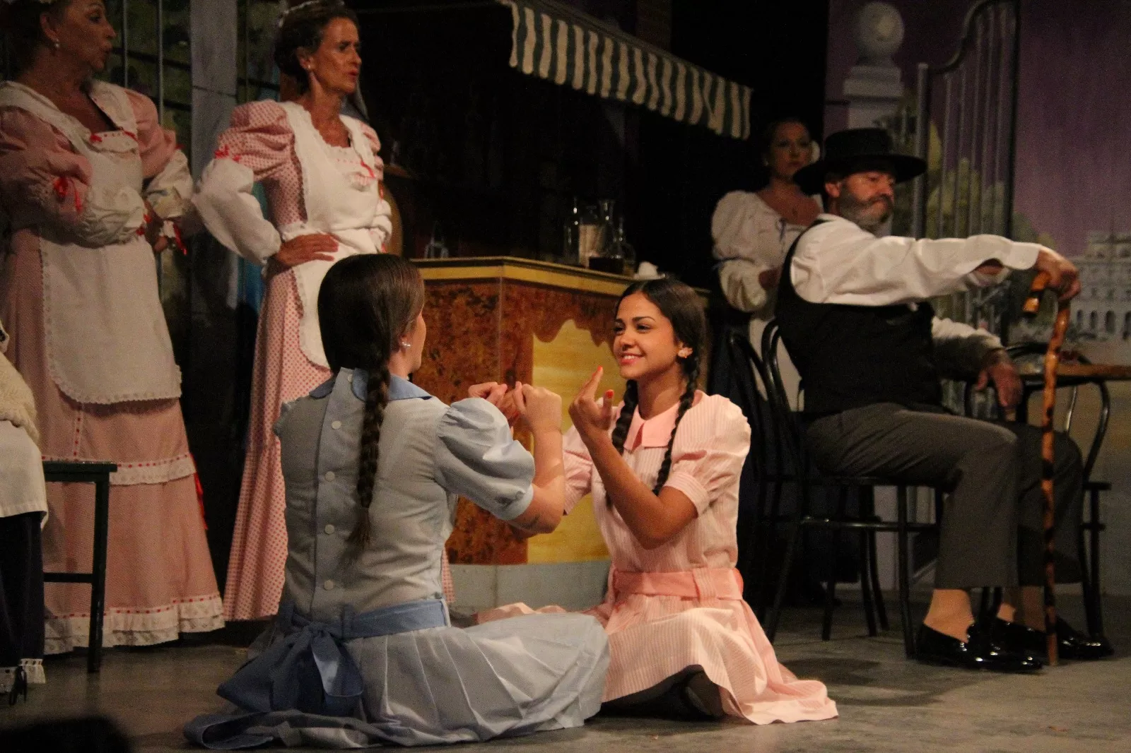 El Teatro Lírico de Zaragoza en el Corral de Comedias de Robres. Foto Carlos Neofato