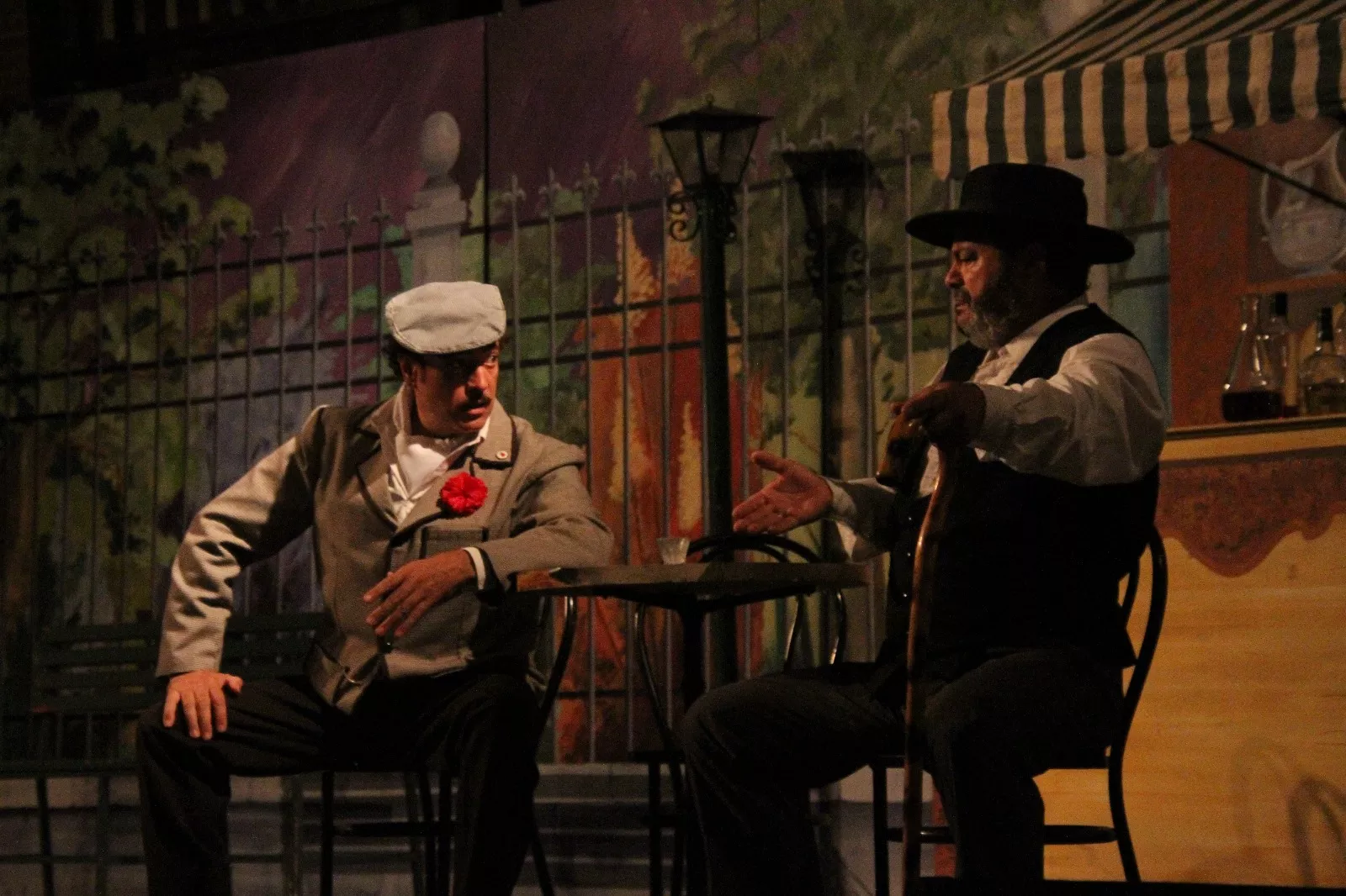 El Teatro Lírico de Zaragoza en el Corral de Comedias de Robres. Foto Carlos Neofato