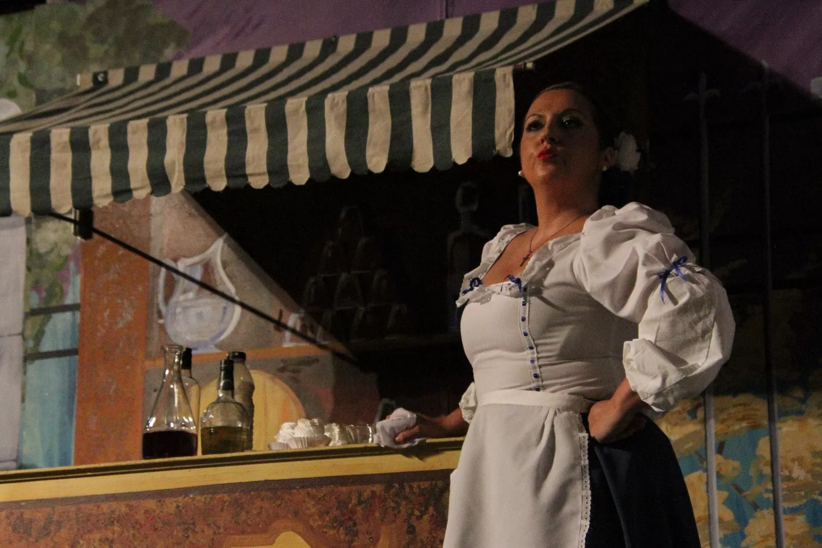 El Teatro Lírico de Zaragoza en el Corral de Comedias de Robres. Foto Carlos Neofato