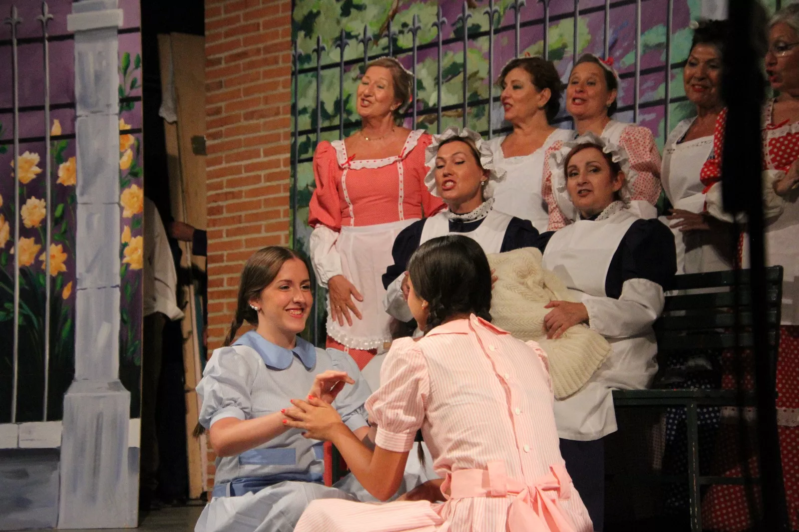 El Teatro Lírico de Zaragoza en el Corral de Comedias de Robres. Foto Carlos Neofato