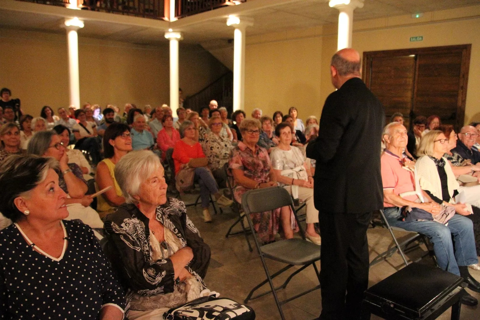 El Teatro Lírico de Zaragoza en el Corral de Comedias de Robres. Foto Carlos Neofato