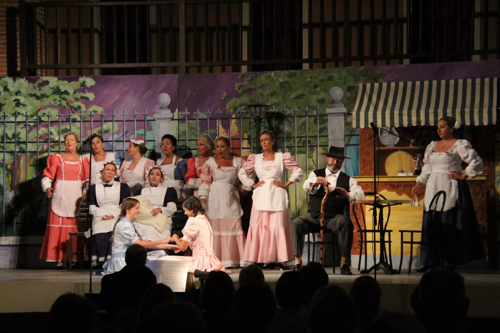 El Teatro Lírico de Zaragoza en el Corral de Comedias de Robres. Foto Carlos Neofato