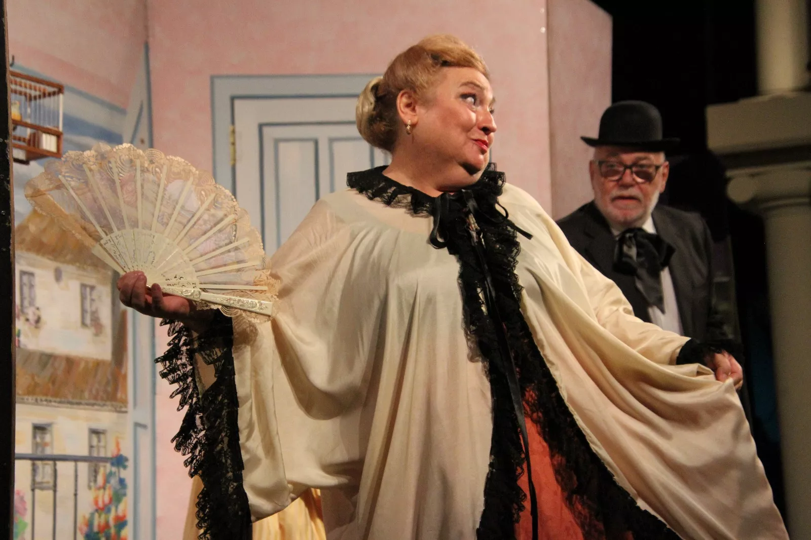 El Teatro Lírico de Zaragoza en el Corral de Comedias de Robres. Foto Carlos Neofato