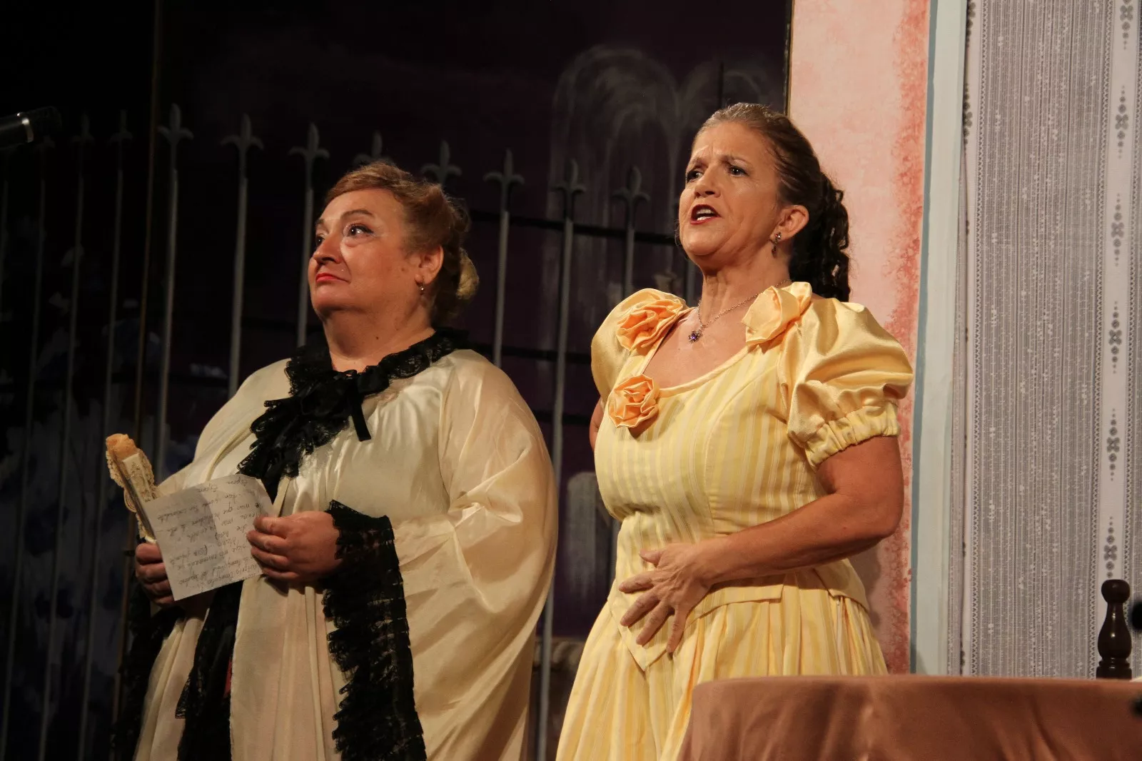 El Teatro Lírico de Zaragoza en el Corral de Comedias de Robres. Foto Carlos Neofato