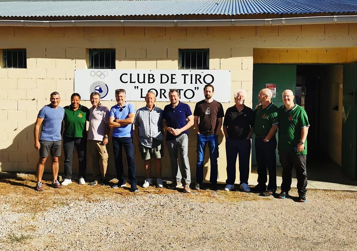 Algunos tiradores participantes.