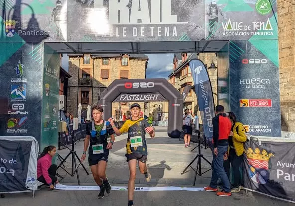 Ian Ariño y Jorge Vidal, segundo y tercero 0;5K