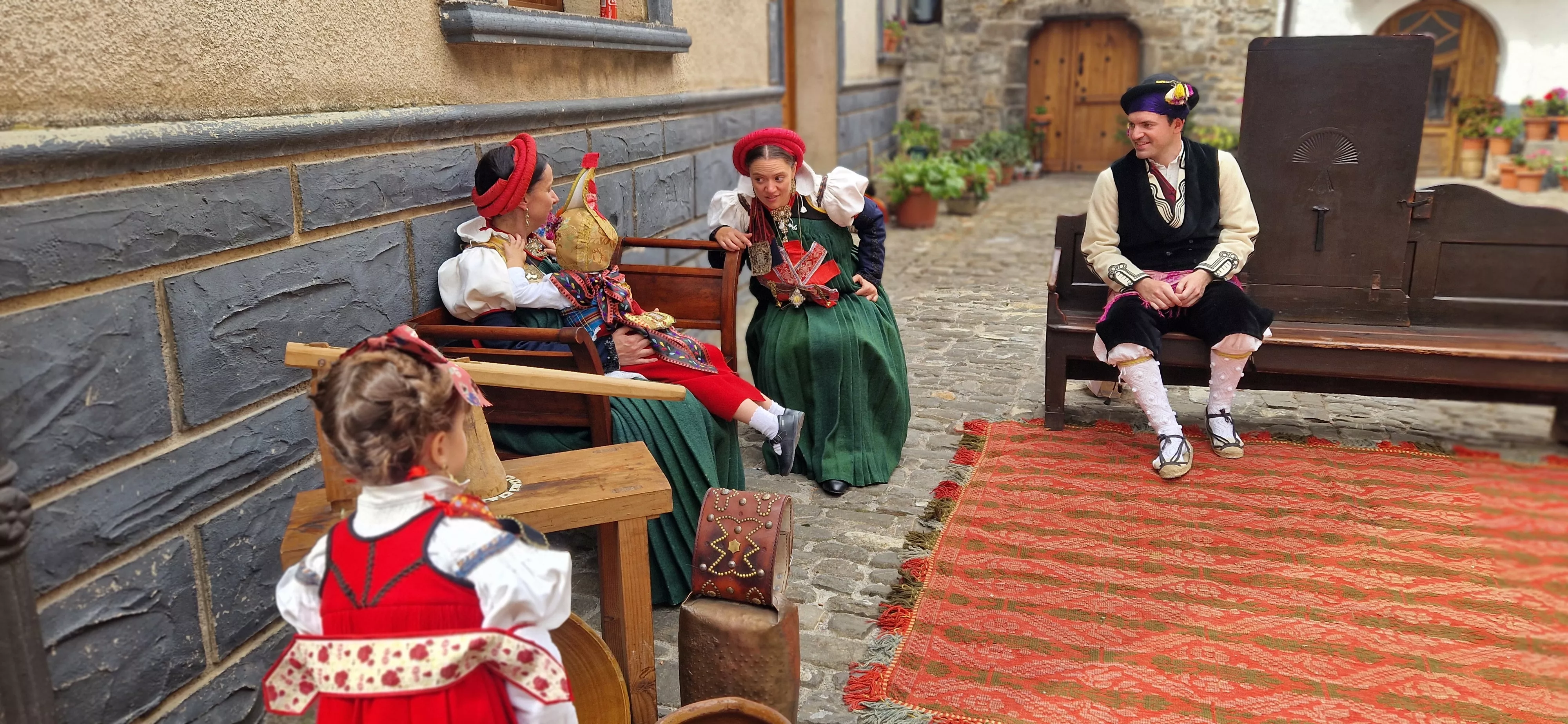 Día del traje típico ansotano. Foto Myriam Martínez 