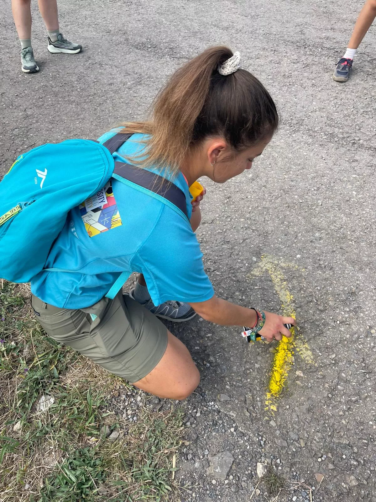 Voluntariado del “University Walking Community 2025” del Camino de Santiago.