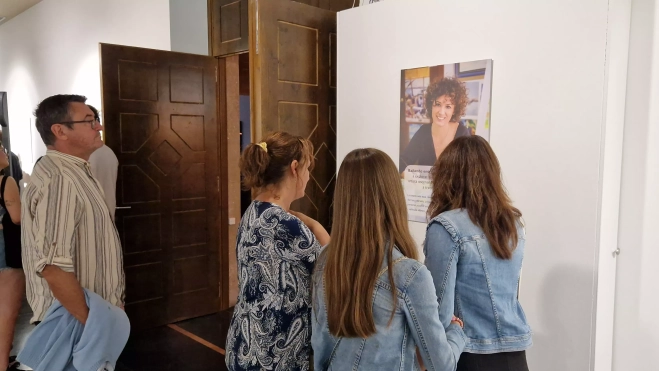 Exposición Bailando entre acuarelas de Marian Ruiz. Foto Myriam Martínez