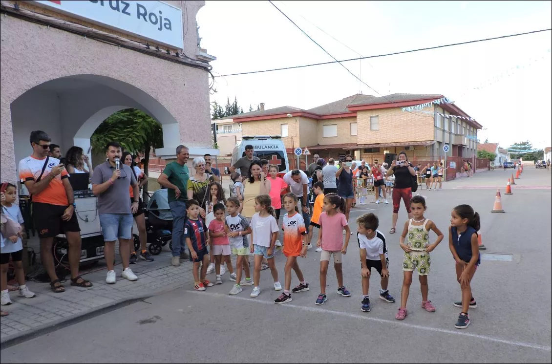 Sariñena. Carrera de niños y niñas de 5 y 6 años