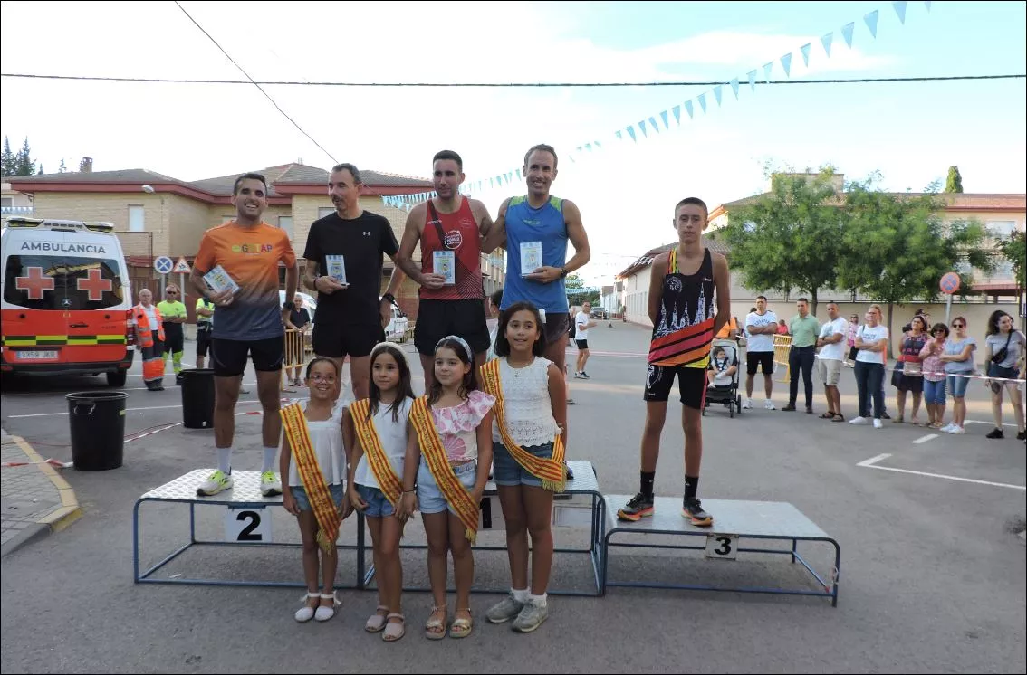 Sariñena. Podium Absoluto y Local Masculino