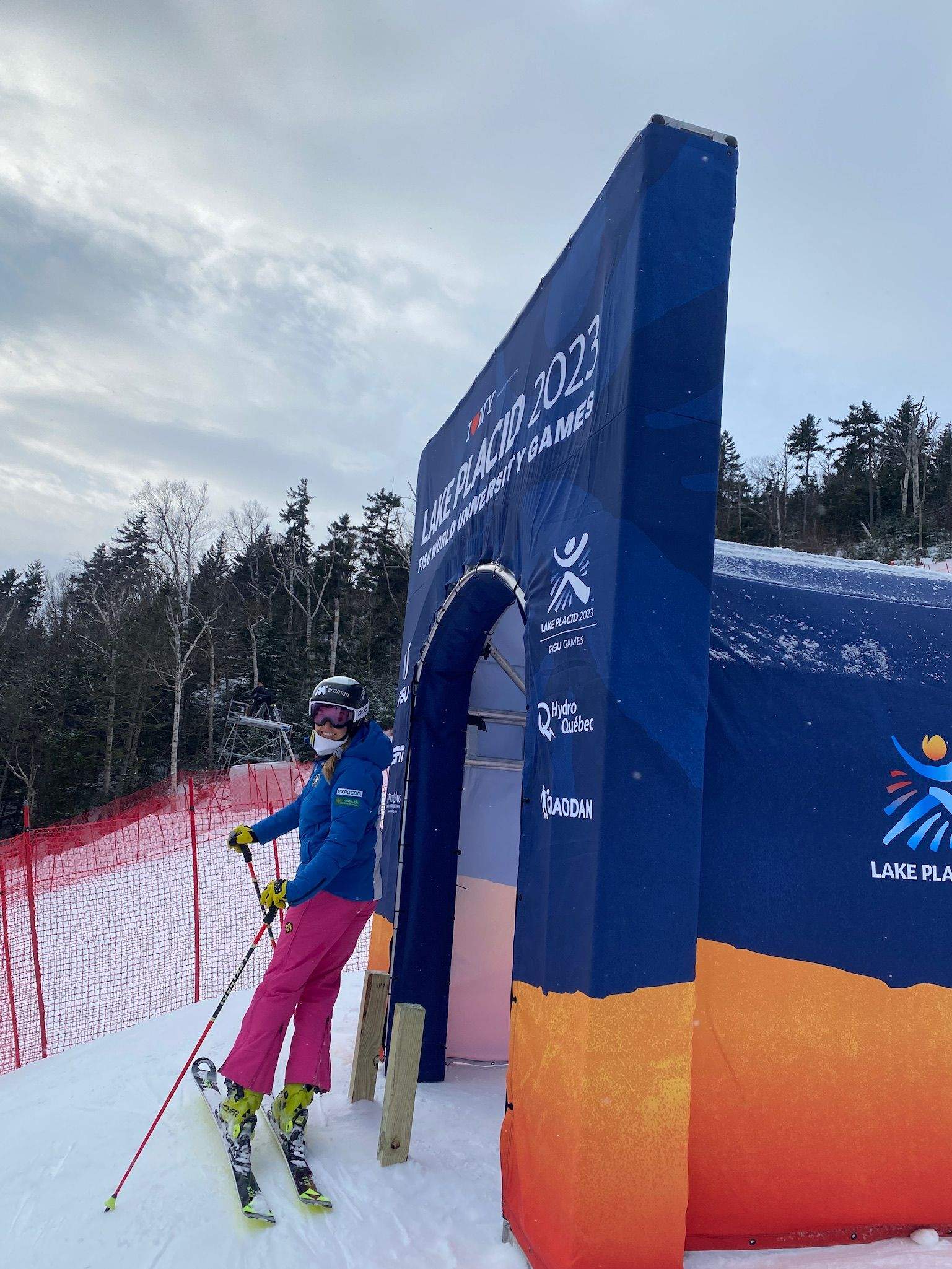 Celia Abad, en Lake City, Estados Unidos, durante un entrenamiento.