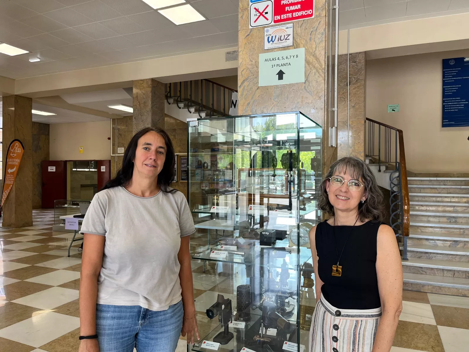 María Martínez y Marisa Sarsa, codirectoras del experimento Anais. María Martínez y Marisa Sarsa, codirectoras del experimento Anais.