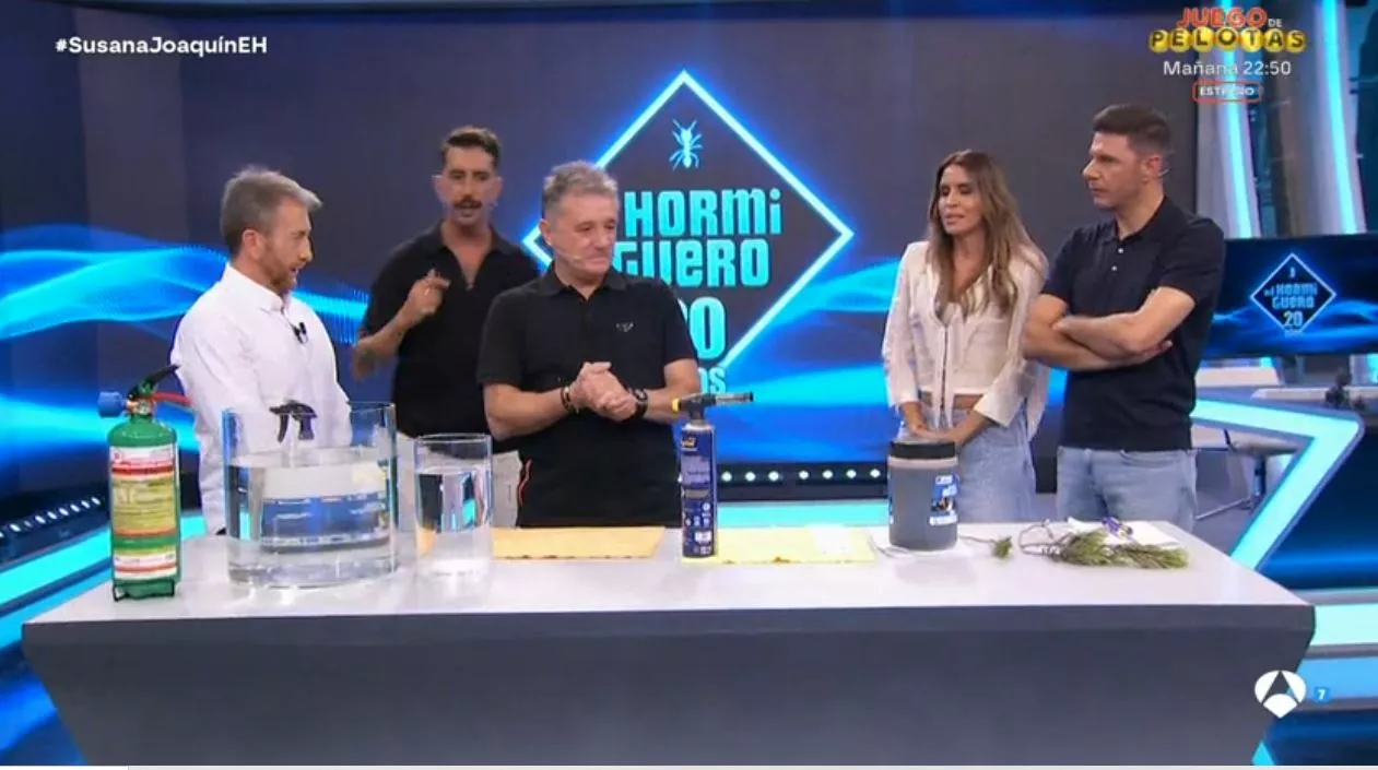 César Sallén en El Hormiguero de Pablo Motos.