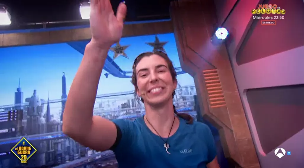 Pablo Motos despide a la ‘mujer adrenalina’ de El Hormiguero.