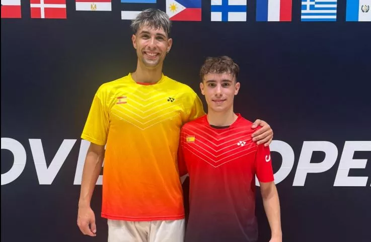 Alejandro Gállego y Nacho Cervelló en Eslovenia.