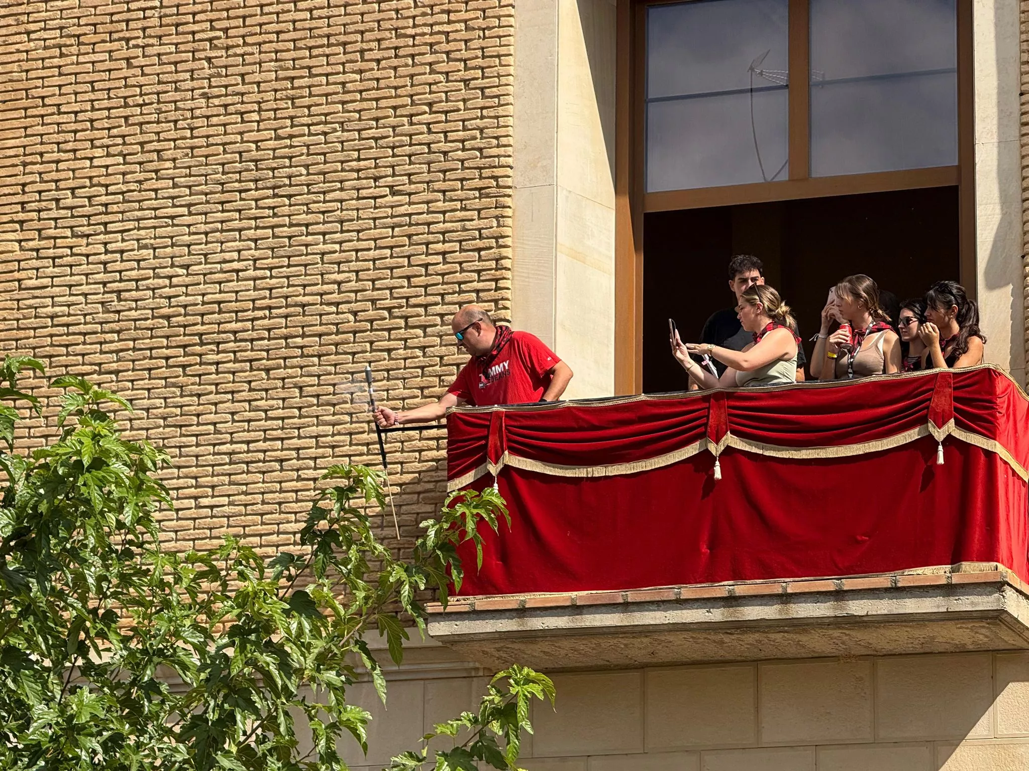 Inicio de las fiestas de Tamarite de Litera.