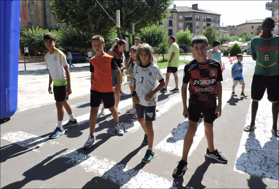 Tamarite 2025. Carrera de niños de 10  a 13 años