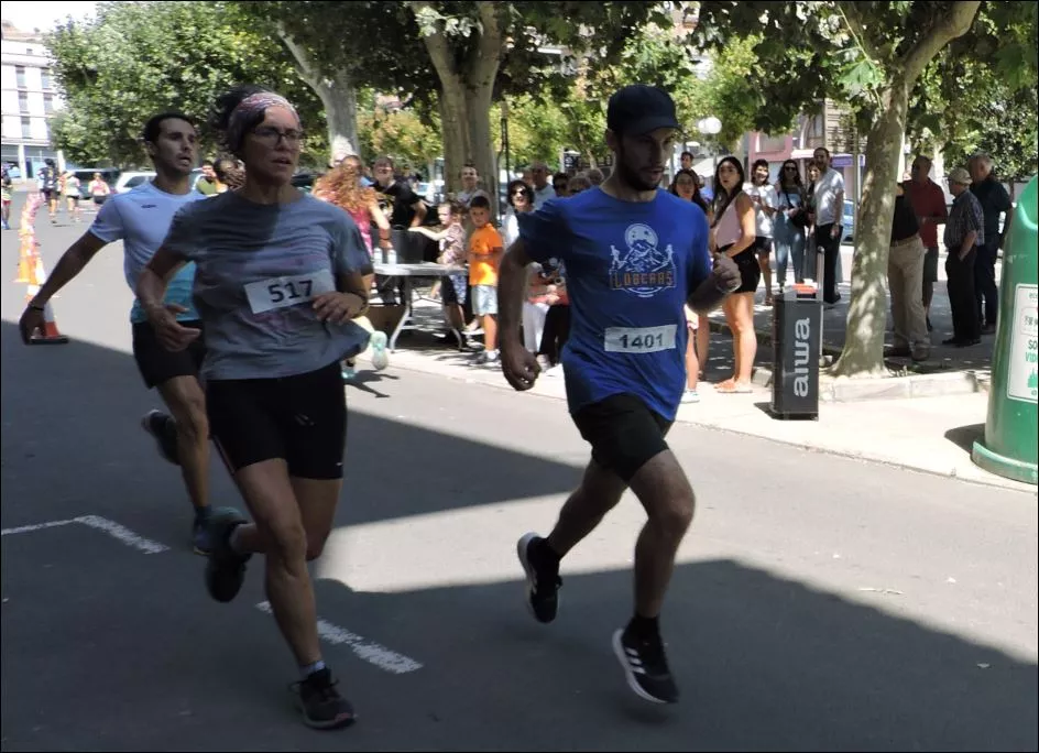 Tamarite 2025. Clara Rodríguez (517) primera clasificada local