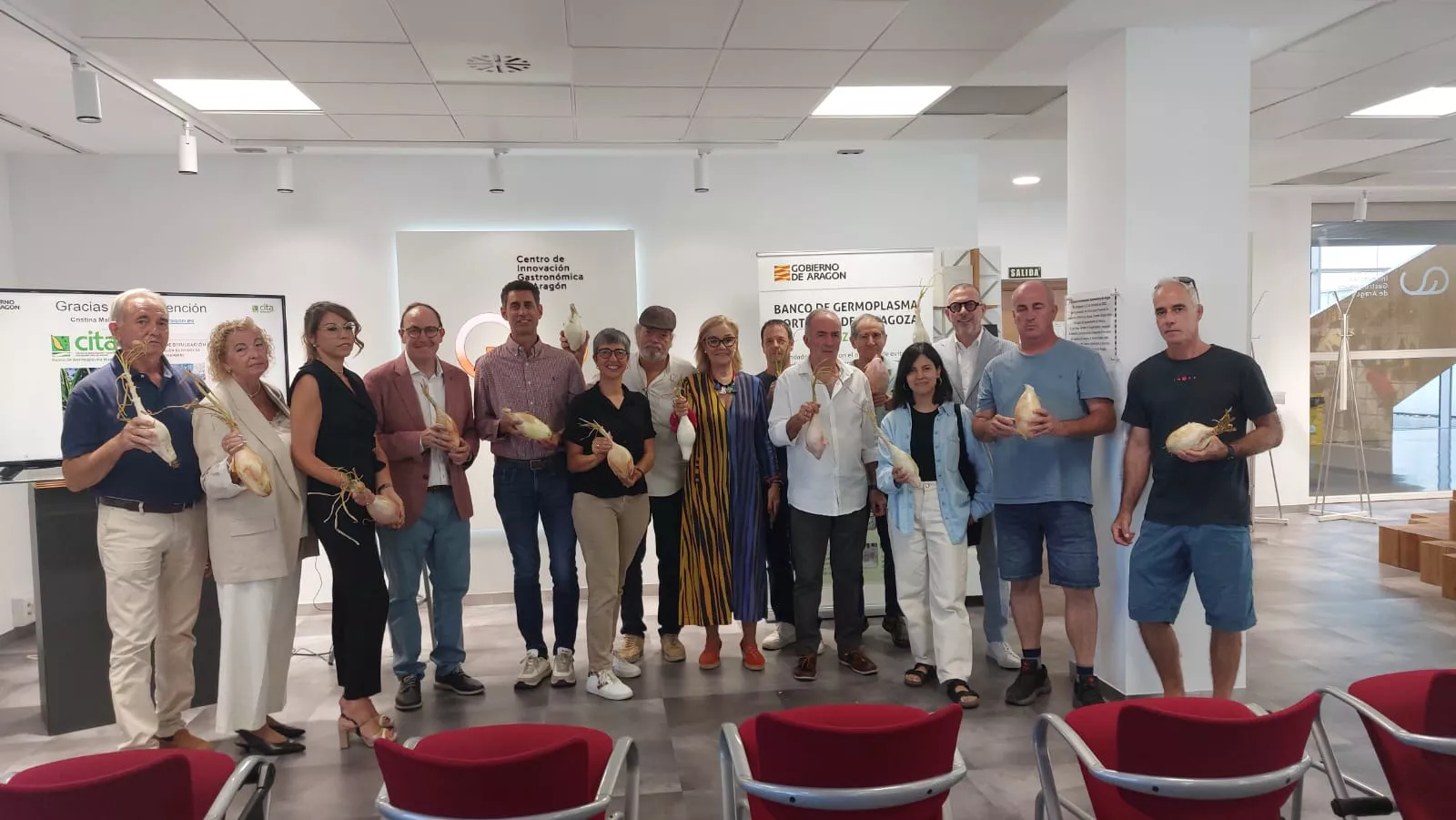 Presentación y cata de la Cebolla de Torres de Alcanadre