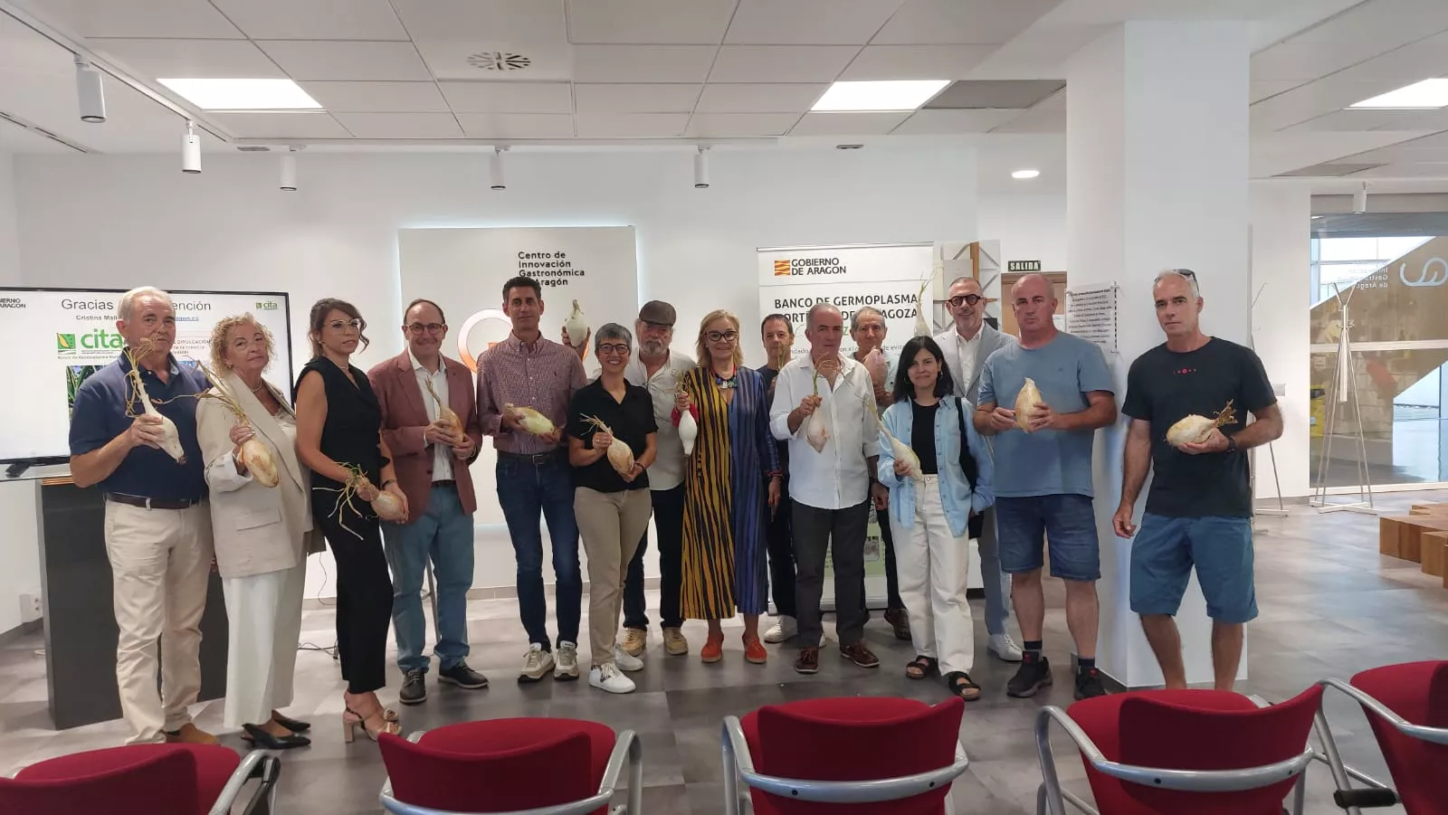 Presentación y cata de la Cebolla de Torres de Alcanadre