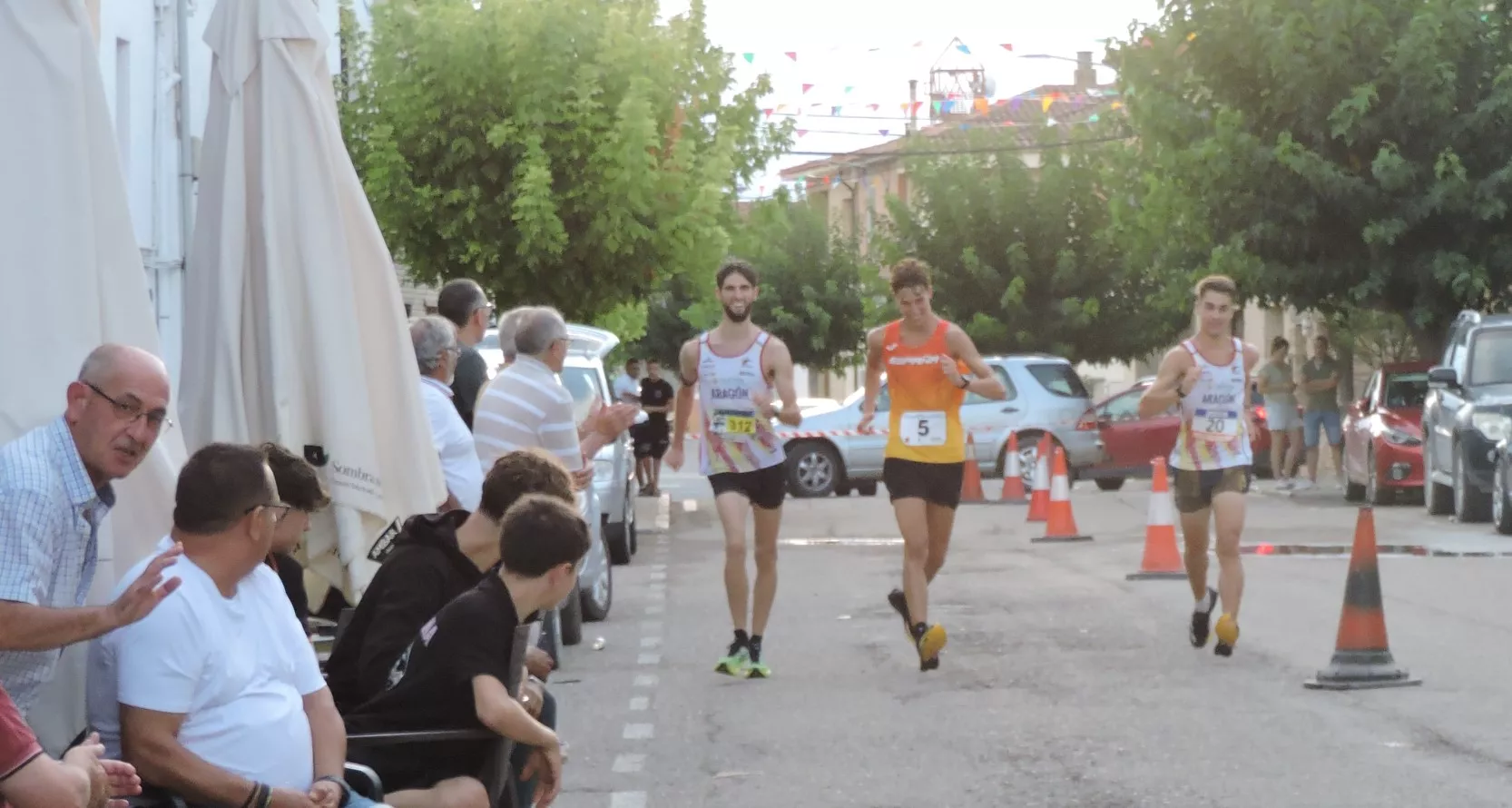 Bujaraloz 2025. Disputa de la prima marchando, aviso a Zárate