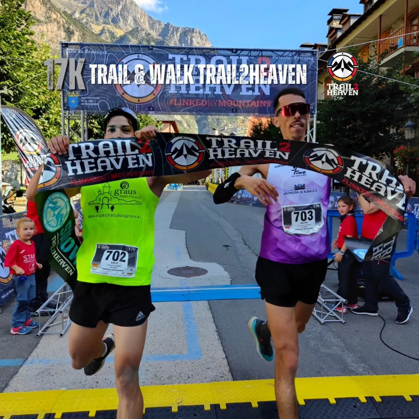 Guille Fillat y Hassan Chahboune, primero y segundo 17K