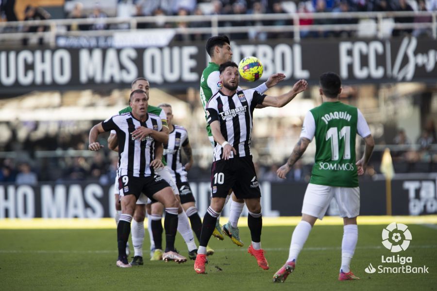 Imágenes del partido  Cartagena Huesca. Foto La Liga 