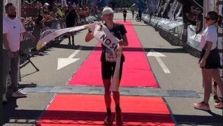 Tove Alexandersson, segunda absoluta y primera femenina 45K Tove Alexandersson, segunda absoluta y primera femenina 45K