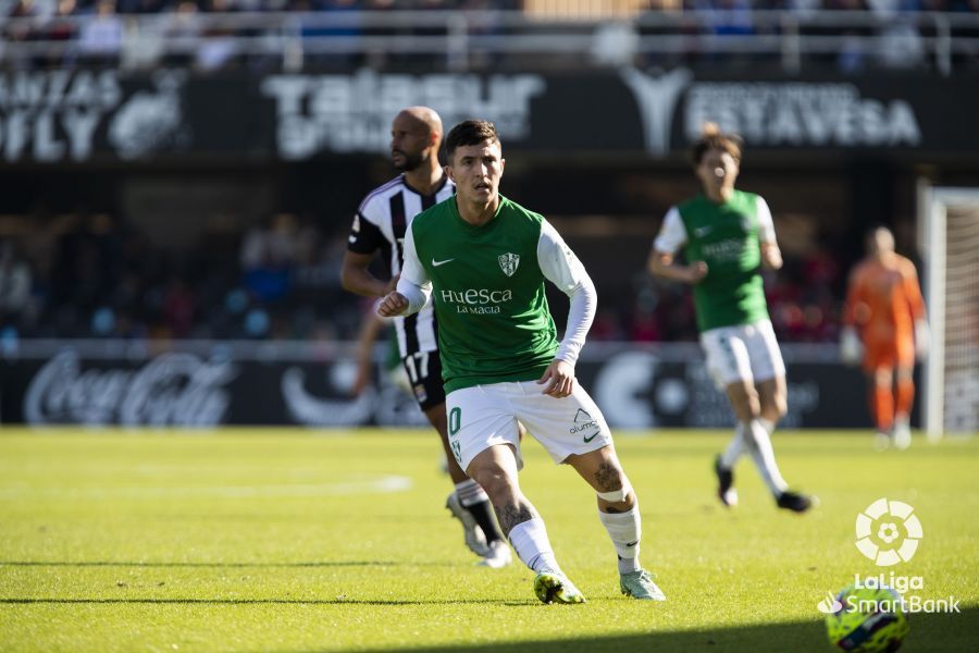 Imágenes del partido  Cartagena Huesca. Foto La Liga 