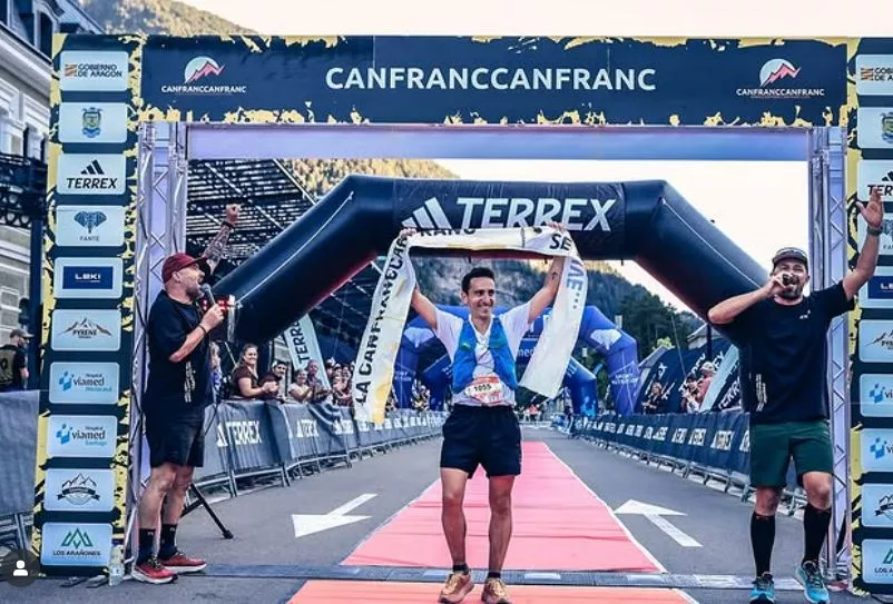 Víctor del Águila, ganador 70K