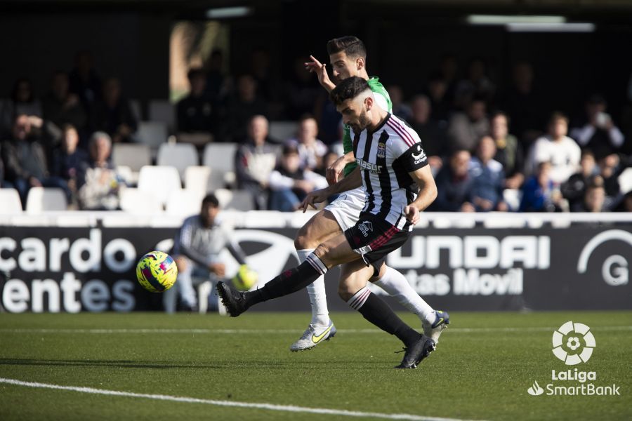 Imágenes del partido  Cartagena Huesca. Foto La Liga 