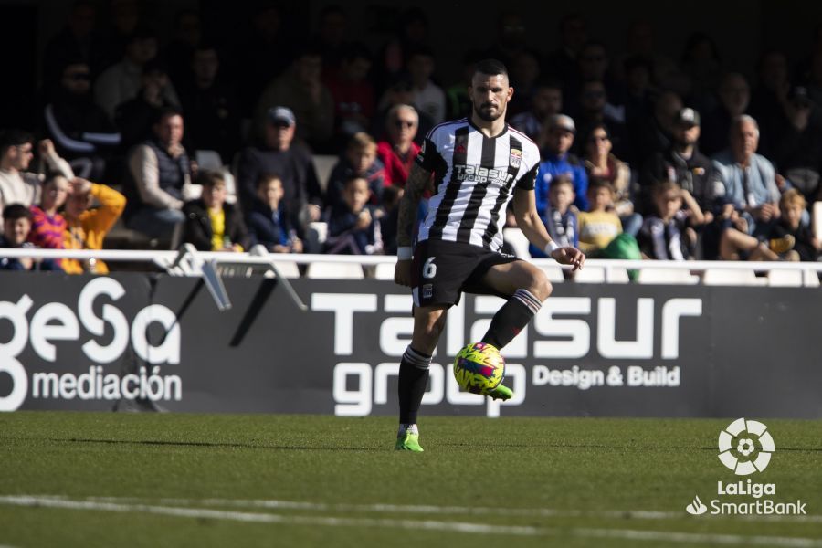 Imágenes del partido  Cartagena Huesca. Foto La Liga 