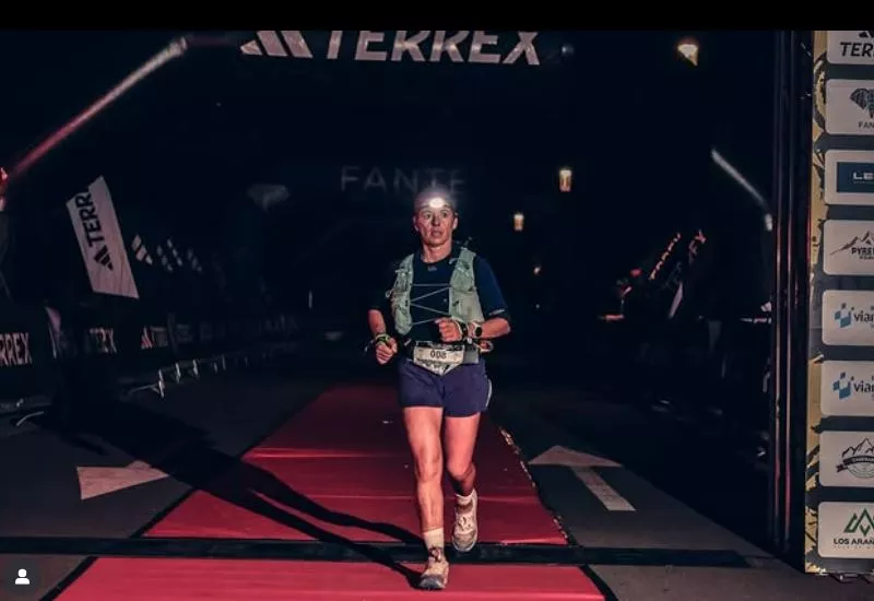 Eva Álvarez, tercera 100K