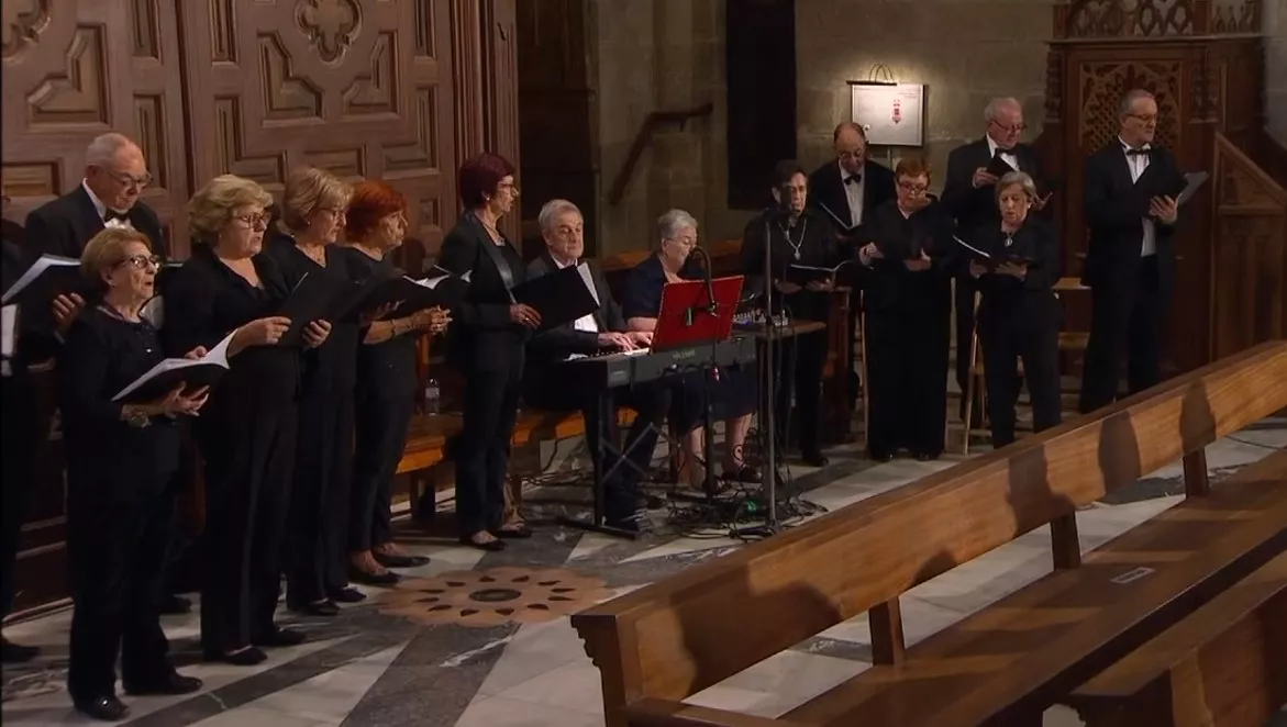 Misa retransmitida por El Día del Señor de la 2 desde la Catedral de Huesca por el Santo Cristo de los Milagros