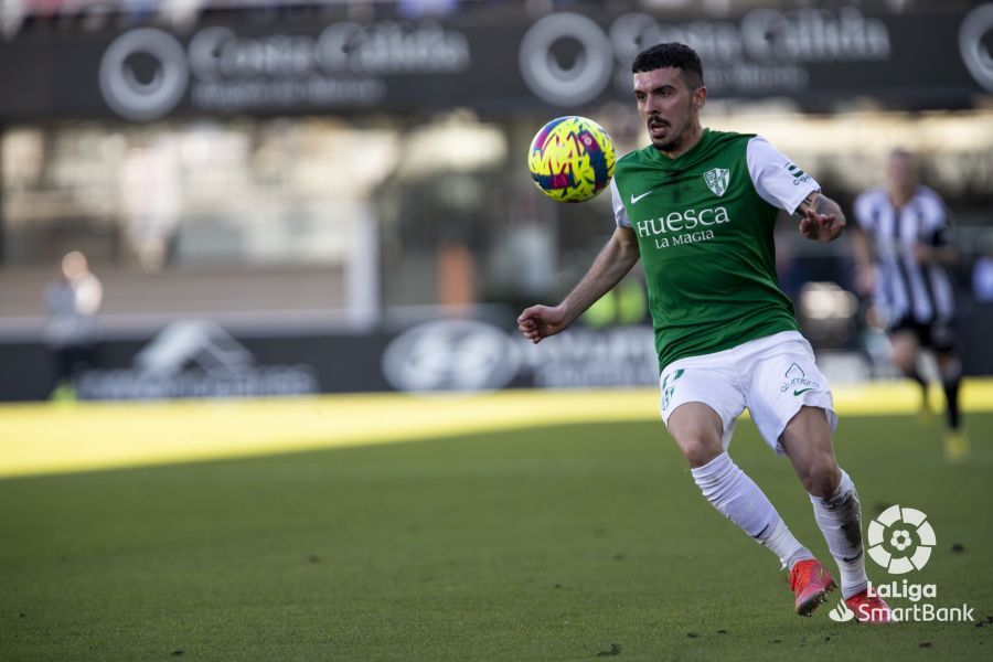 Imágenes del partido  Cartagena Huesca. Foto La Liga