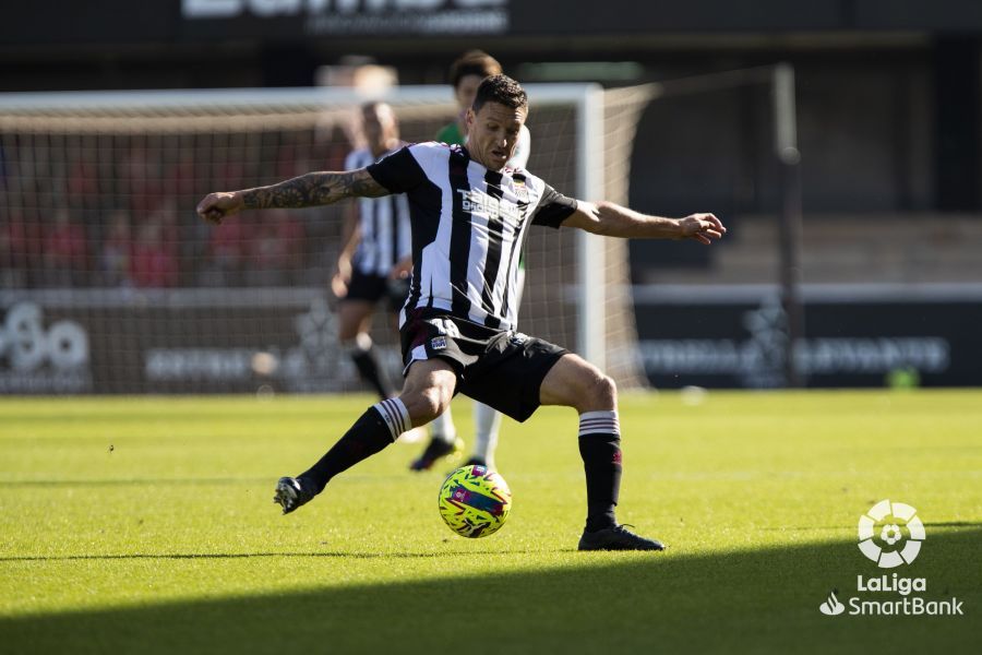 Imágenes del partido  Cartagena Huesca. Foto La Liga 