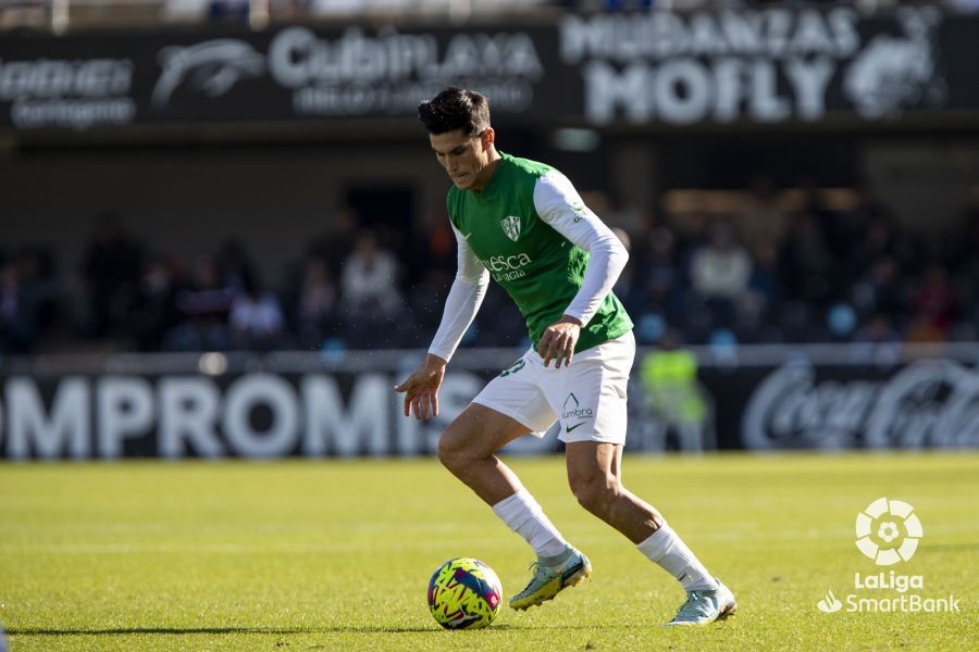 Imágenes del partido  Cartagena Huesca. Foto La Liga 