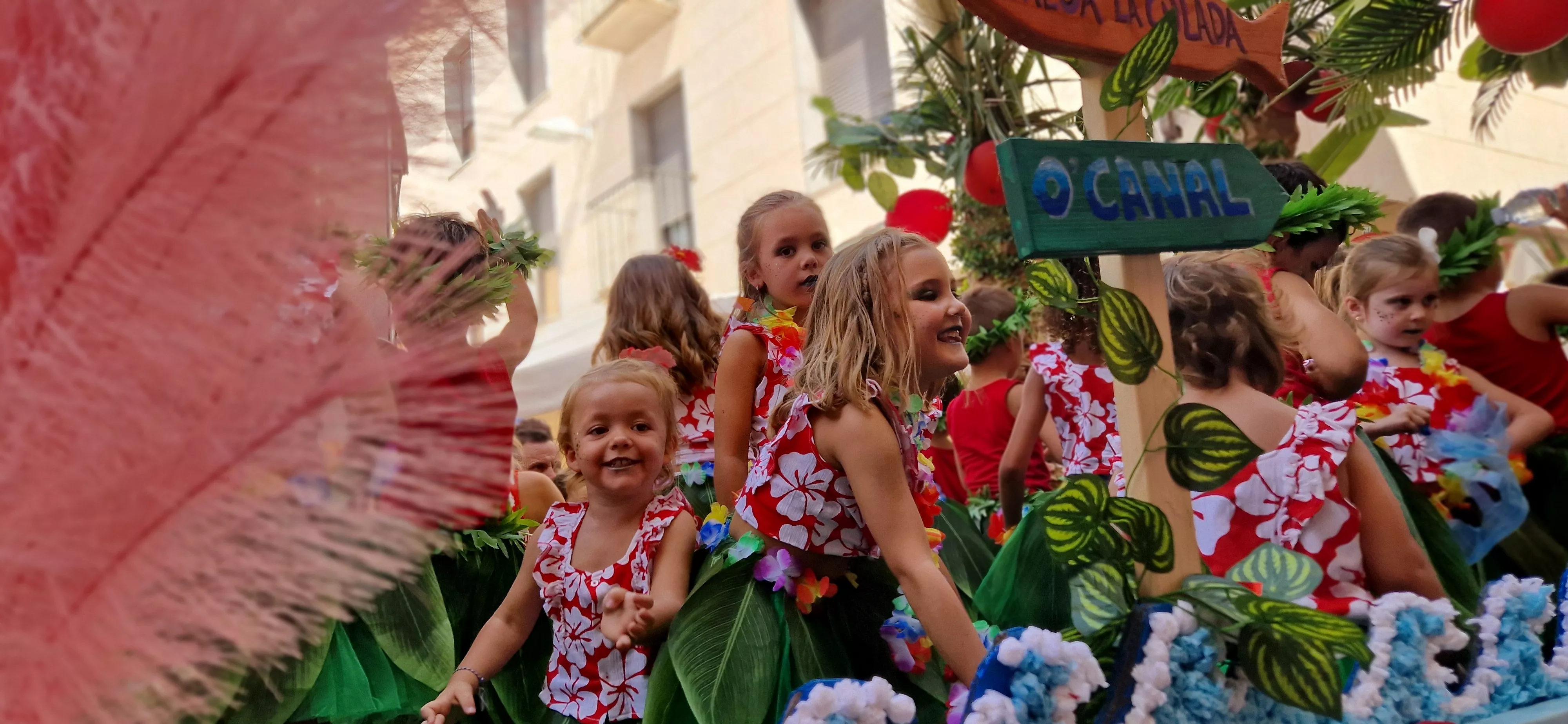 Comienzan las fiestas de Almudévar 2025. Foto Myriam Martínez 