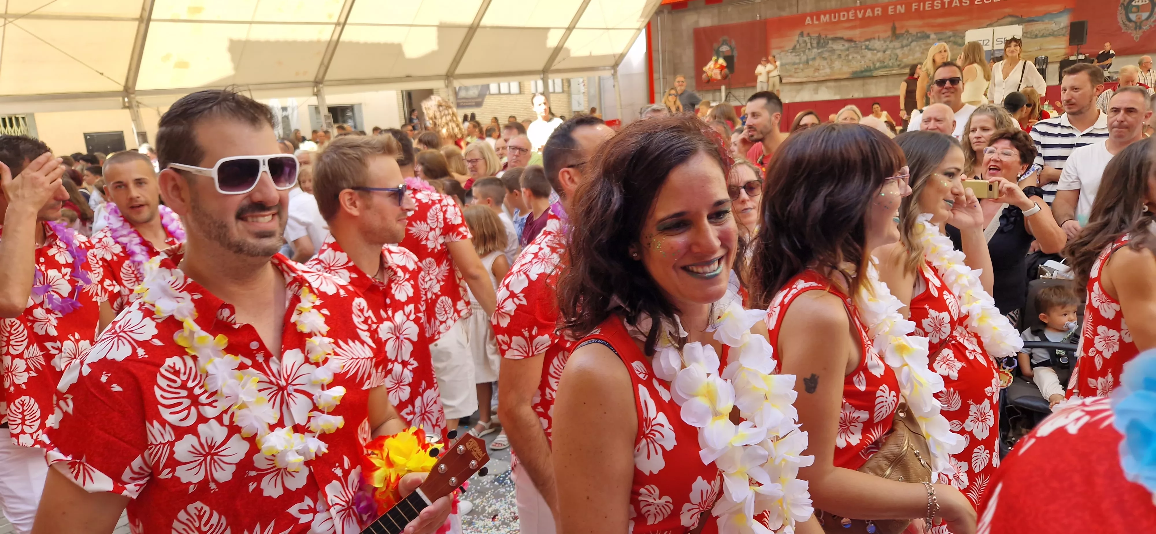 Comienzan las fiestas de Almudévar 2025. Foto Myriam Martínez 