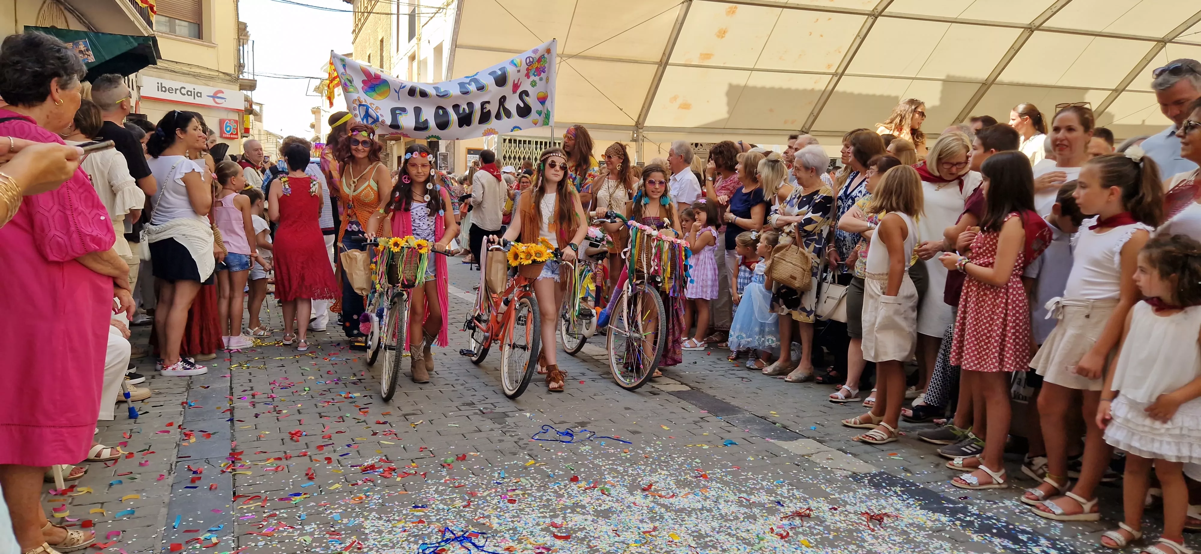 Comienzan las fiestas de Almudévar 2025. Foto Myriam Martínez 