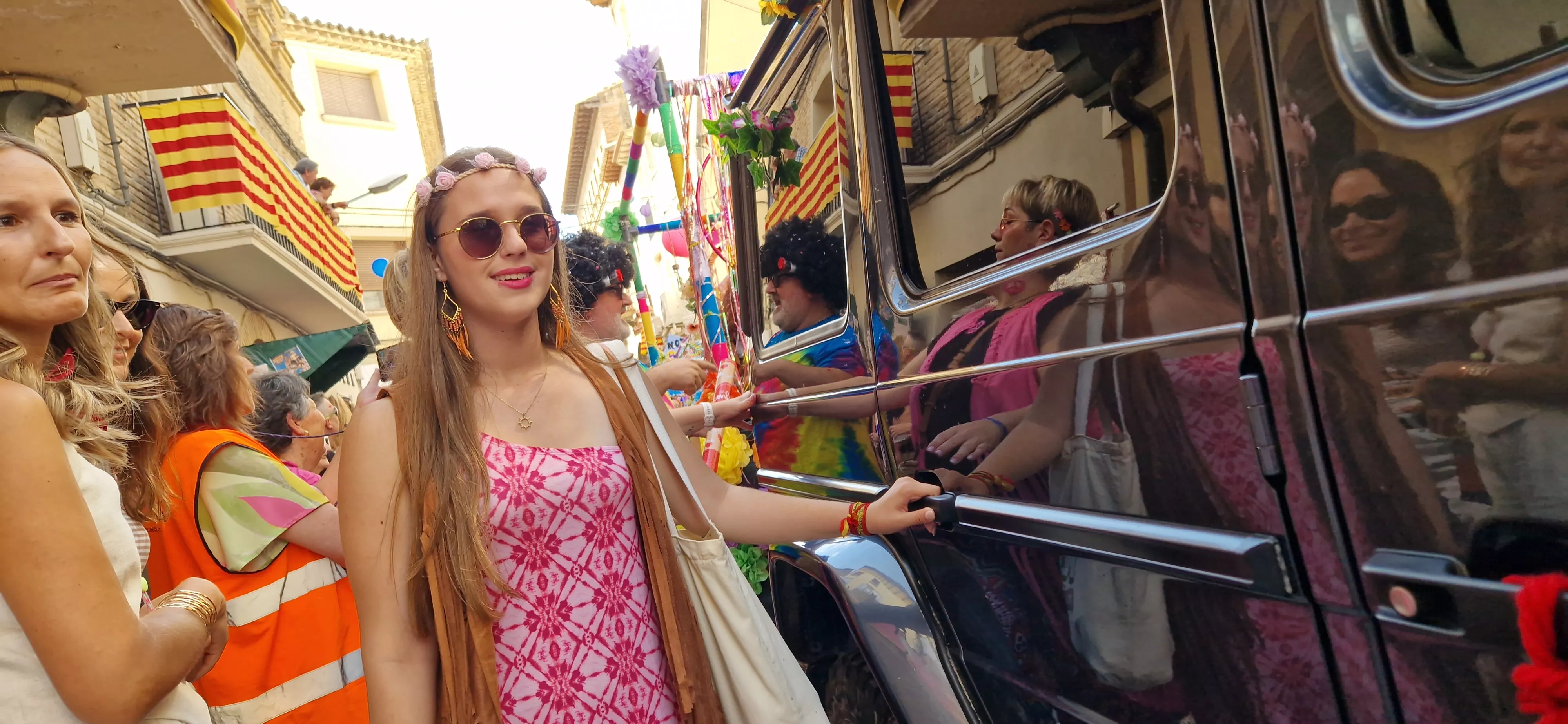 Comienzan las fiestas de Almudévar 2025. Foto Myriam Martínez 