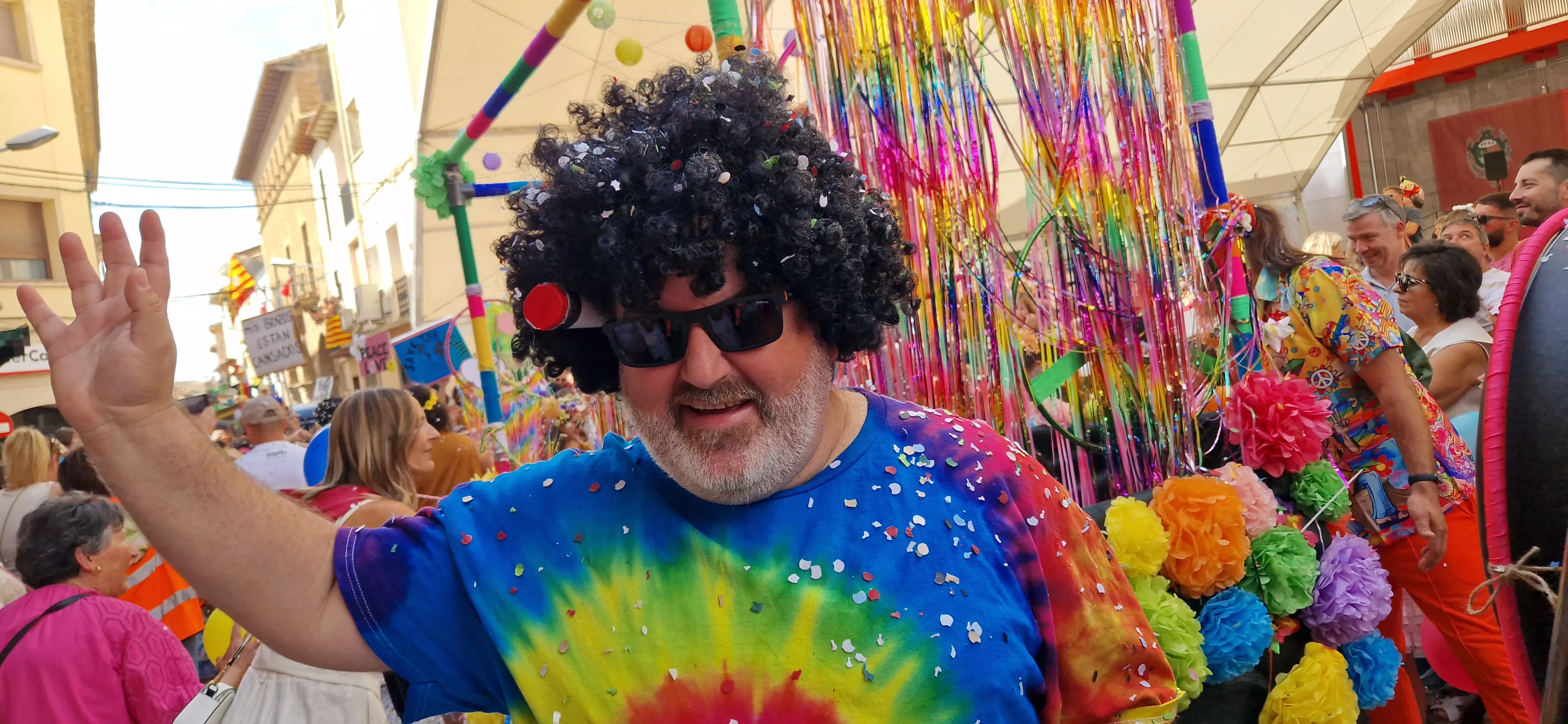 Comienzan las fiestas de Almudévar 2025. Foto Myriam Martínez 