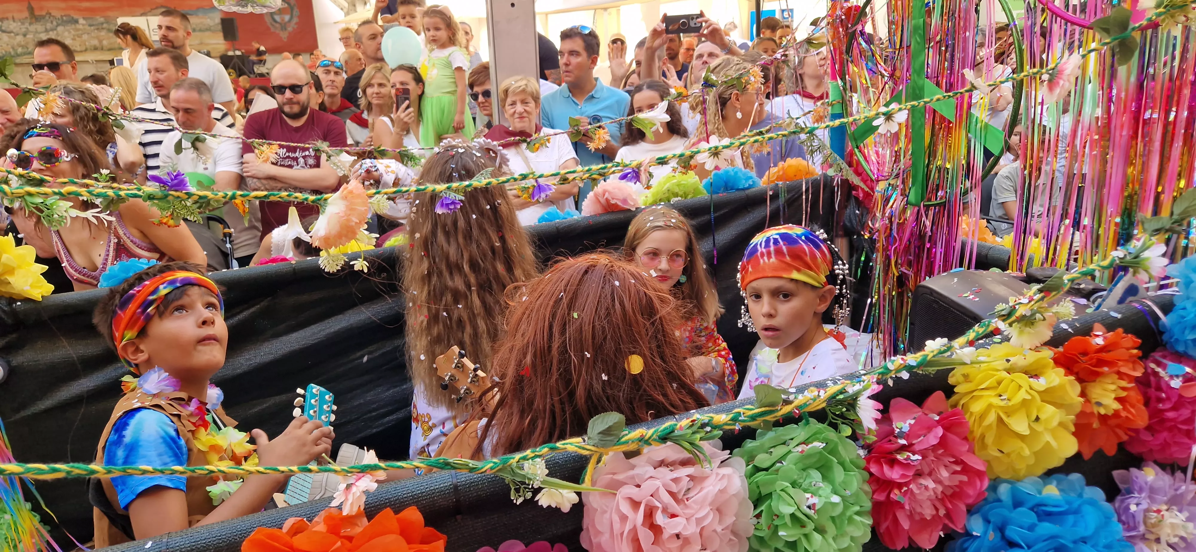 Comienzan las fiestas de Almudévar 2025. Foto Myriam Martínez 