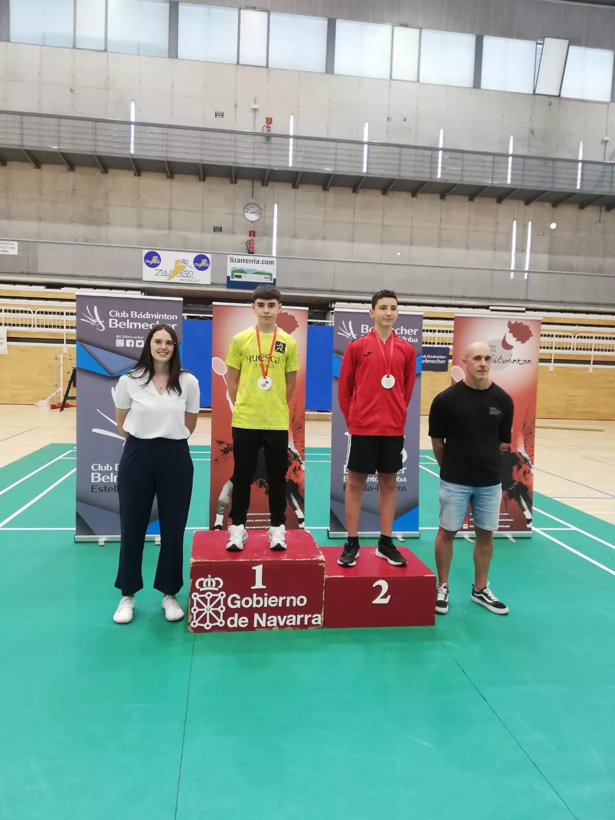 Bádminton Huesca La Magia en Estella 