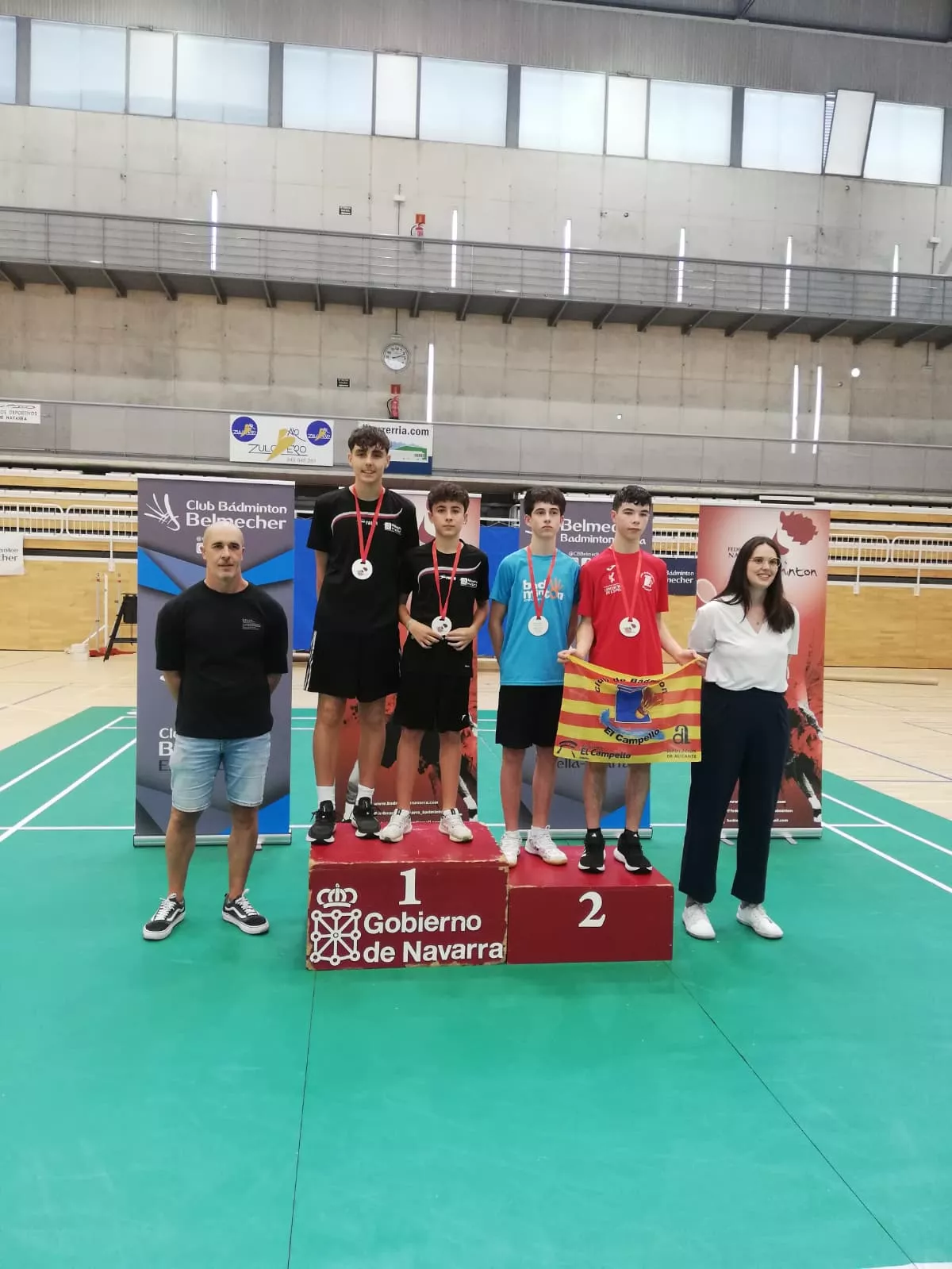 Bádminton Huesca La Magia en Estella 