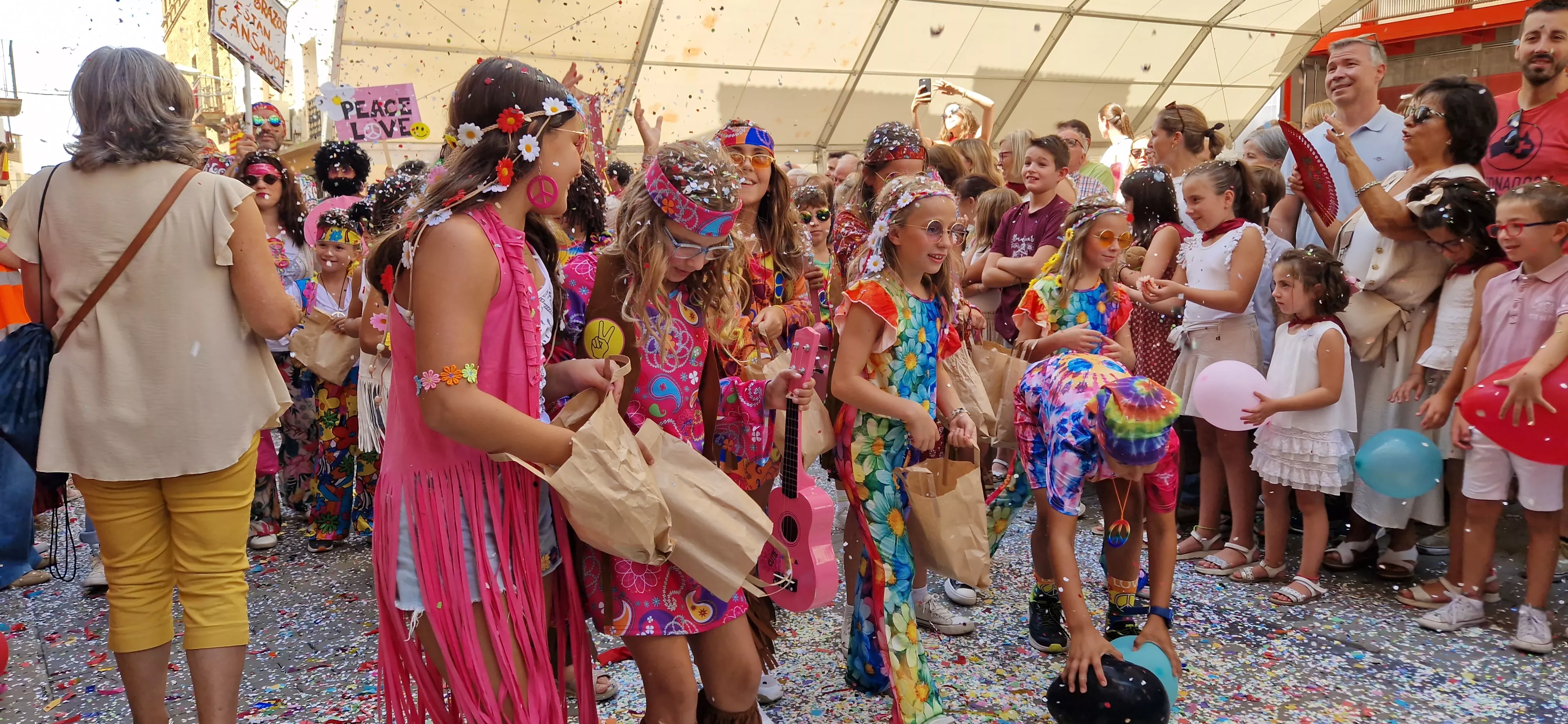 Comienzan las fiestas de Almudévar 2025. Foto Myriam Martínez 